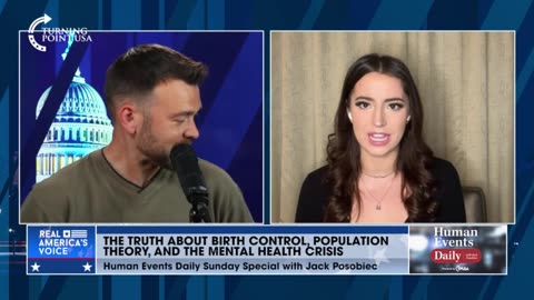 Ashley St. Clair tells Jack Posobiec how being a parent is "a sacrificial love that ... doesn't mesh with this narcissistic society that we've created."