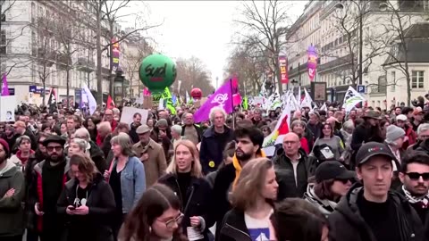 Why teens are joining France's pension protests