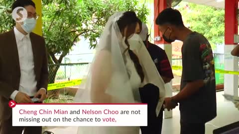 GE15_ Voting comes before wedding