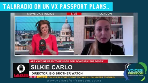 TalkRADIO UK On Vaccine Passports