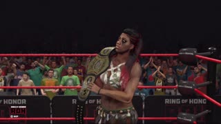 5-5-2023 - ROH Women's Title - Athena vs Thunder Rosa