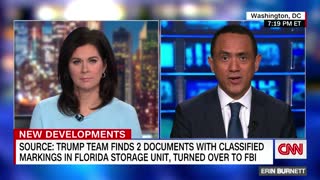 Trump team finds 2 docs with classified markings in Florida storage unit