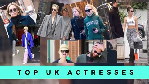 TOP 10 UK Actresses British Beauty Fashion Street Style 2019