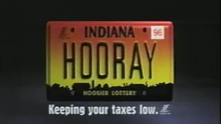 January 9, 1996 - Hoosier Lottery Commercial