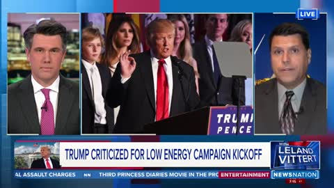 Trump criticized for low energy campaign kickoff - On Balance