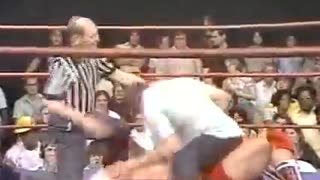 PAT O'CONNOR VS RIC FLAIR -TED DIBIASE COMES IN