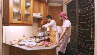 Making the JUICIEST, MEATIEST Beef Burgers (while Rollerblading) _ Cooking Chaos