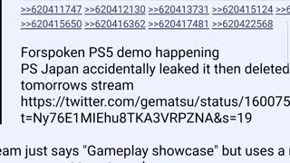 Forspoken demo leak
