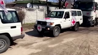 Red Cross delivers aid to Ukraine's Kharkiv