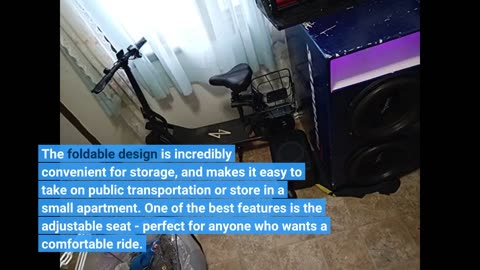 Customer Reviews: SEHOMY Electric Scooter Adults with Seat, Portable Scooters for Adults 15.5MP...