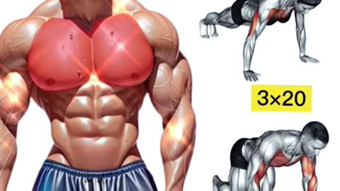 Chest #chestworkout #homeworkout #chestday #chest #homefitness #shorts #exerciseroutine