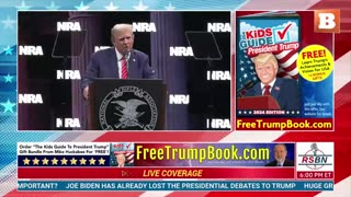 President Trump Speaking at the NRA Meeting in Dallas, TX