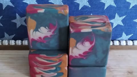Old Glory - Special 4th of the July Cold Process Soap