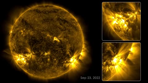 Nasa videos describe changing in sun after 100 days completed