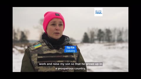 Ukraine Women prepare for Combat !