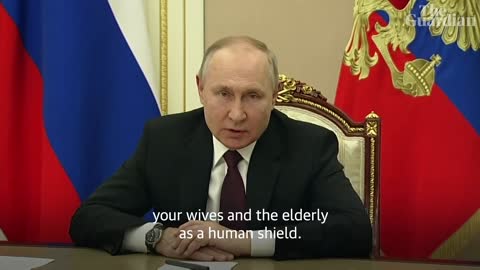 Putin references neo-Nazis and drug addicts in bizarre speech to Russian security council