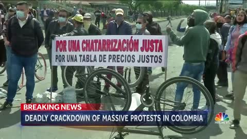 Escalating Protests in Colombia