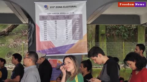 Rio de Janeiro favela residents vote in Brazil election | Freedom News
