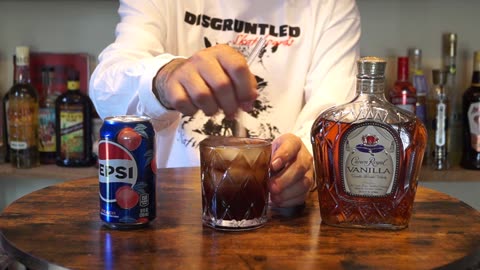 Vanilla Crown Royal & Pepsi Peach