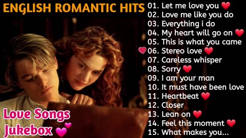 Love Songs Jukebox ROMANTIC ENGLISH SONGS JUKEBOX || EVERGREEN SONGS♫
