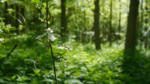 0:56 / 4:46 Nature sounds Meditation forest sounds of birds singing relaxation - 4 minutes