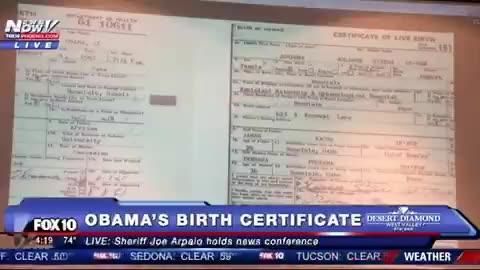 Obama was born in a UK colony, Kenya