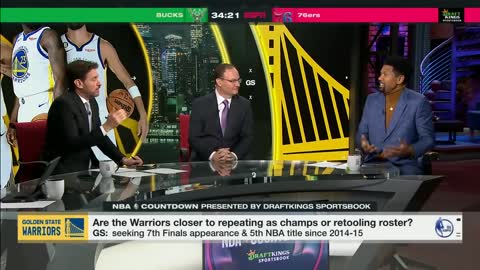 Stephen A. debates... WOJ?! ?? Should the Warriors chase 1 more ring? | NBA Countdown