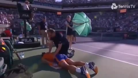 Rafael Nadal Ends Match With Severe Chest Pains