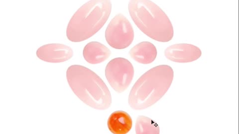 pink opal spiny oyster pink orange oval roundle round 7*9mm 7*14mm 6mm gemstone