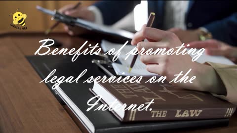 Benefits of promoting legal services on the Internet.