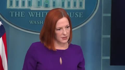 Reporter to Psaki: "Do you think these sanctions will actually be a deterrent?"