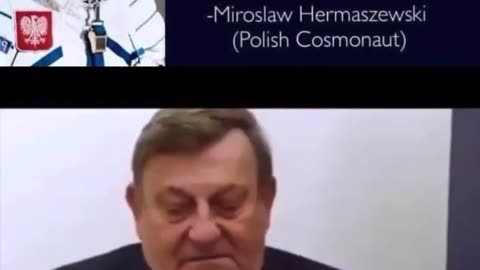 First and Only Polish Cosmonaut: The Earth is Flat