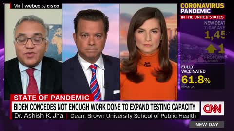 Top Medical Expert Rips Biden’s Handling of Pandemic on CNN