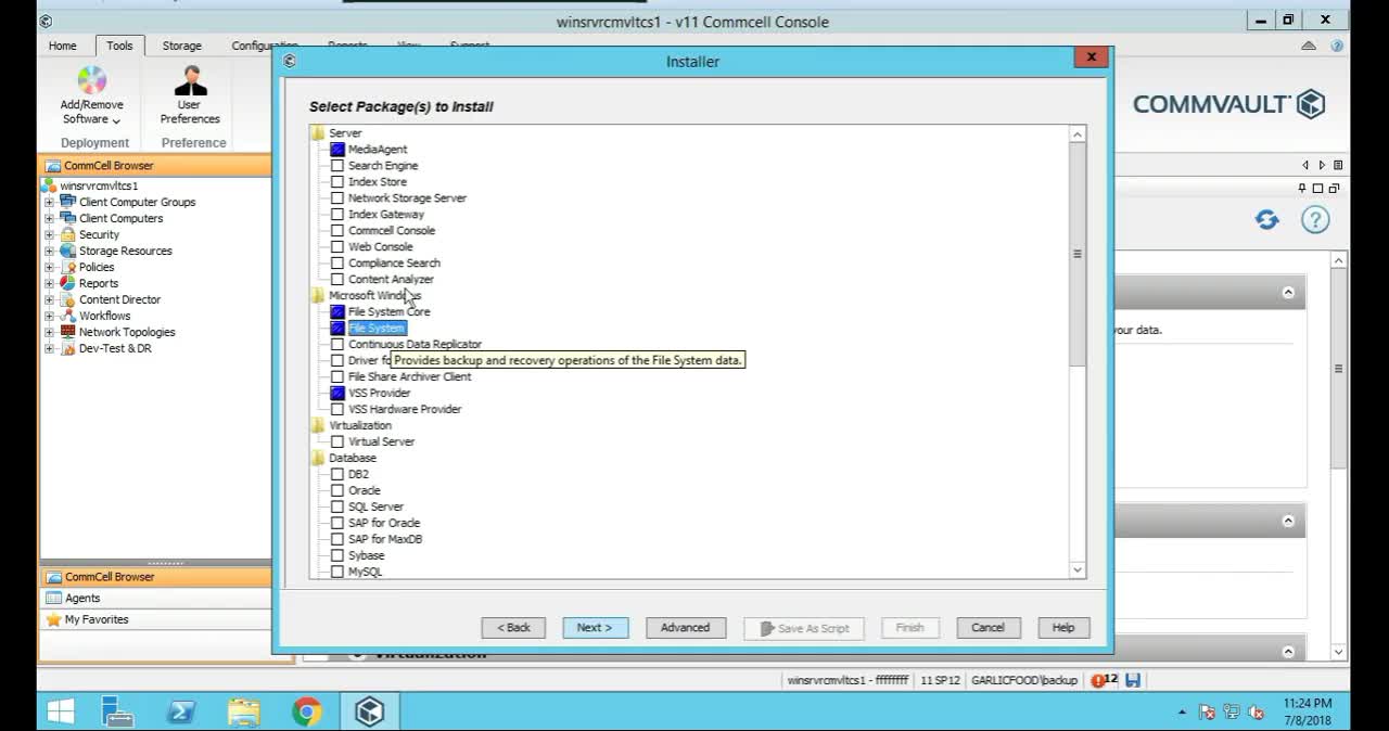 How to install Windows Media Agent in CommVault #getajobinit #getajobintech