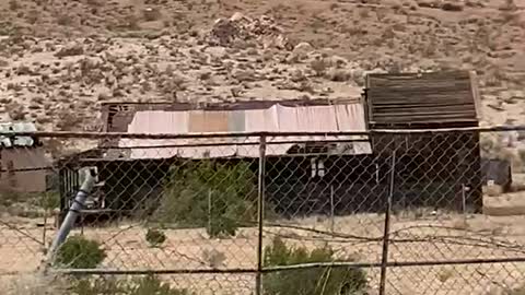 Very old Gold mine in the Mojave Desert