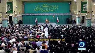 O Líder Supremo do Irã ora pelo retorno seguro do Presidente Raisi.