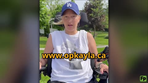 Kayla (37) was paralyzed by Moderna jab. Canadian government offered her assisted suicide