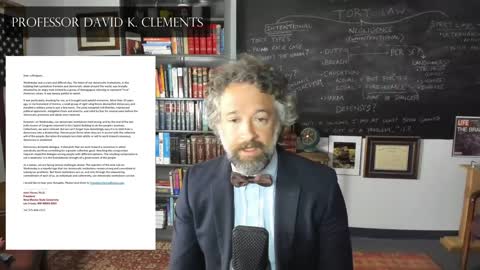 Professor David Clement takes on Marxist university.