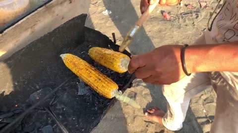 Grilled corn