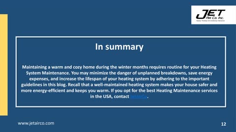 Crucial Factors To Remember While Heating System Maintenance