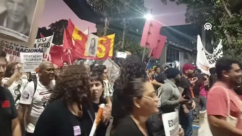 Teachers' strike in Brazil