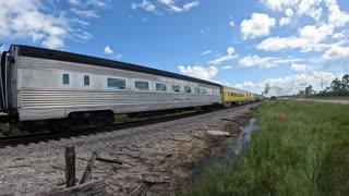 Chasing Sugar Express 148 Steam Locomotive Labor Day Excursion Thru Venus Florida