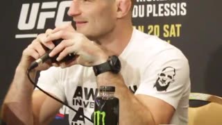 WATCH: UFC Champion Sean Strickland Tell A Canadian Journalist to go "F**K Himself"