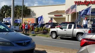 TRUMP 2020 flag drop jax bch