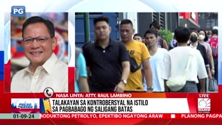 Isinusulong na pagbabago sa Saligang Batas, tugon upang mapabuti ang ekonomiya