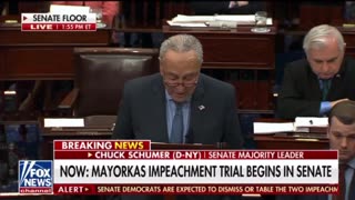 Deep state, Chuck Schumer is trying to stop the impeachment