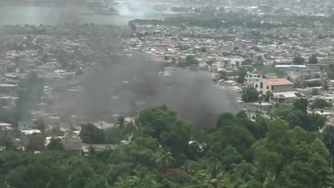 Situation de chaos dans les rues de Port-au-Prince à Haïti