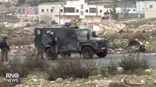 Palestinians, Israeli Security Forces Clash Near Ramallah