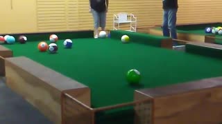 Giant Kick Pool Table