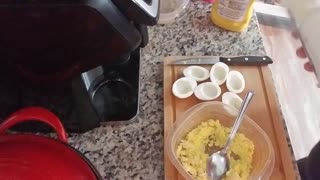 Deviled Eggs and Potato Salad